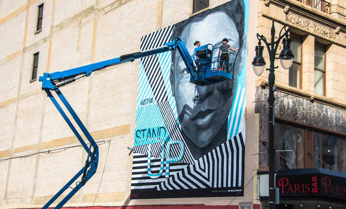 OITNB Detroit Mural WIP
