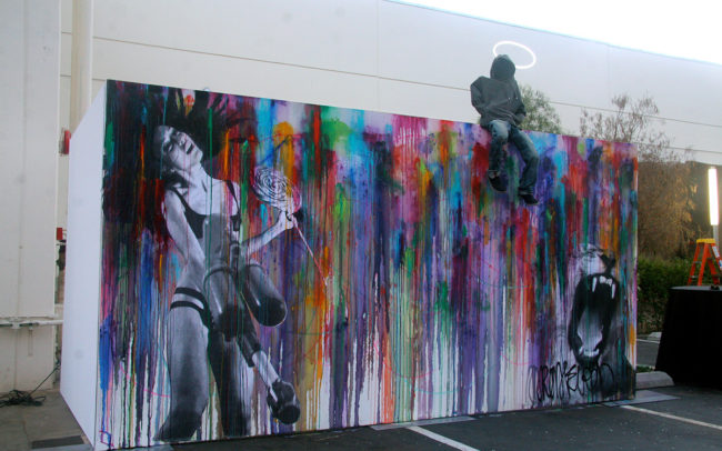 LA Graffiti Artist Mural