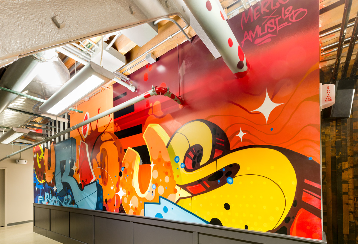 Graffiti Company - Interior Mural Art - Office Mural